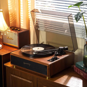 Fornuts Rega Vinyl Player Built-in Speaker RCA Audio Output Moving Magnet Stylus Audio Technica