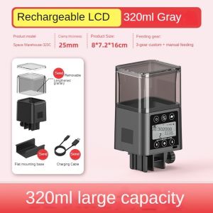 Automatic Fish Feeder with Track Grain System Large Capacity Moisture-Proof Design
