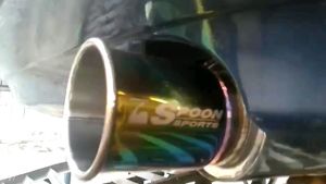 Knalpot Mobil racing spoon sport bass padet