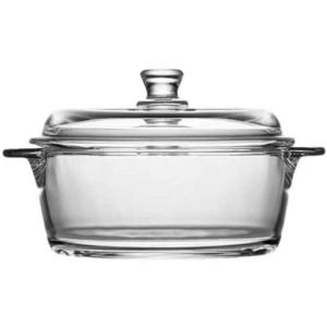 High Quality Microwaveable Square Glass Casserole