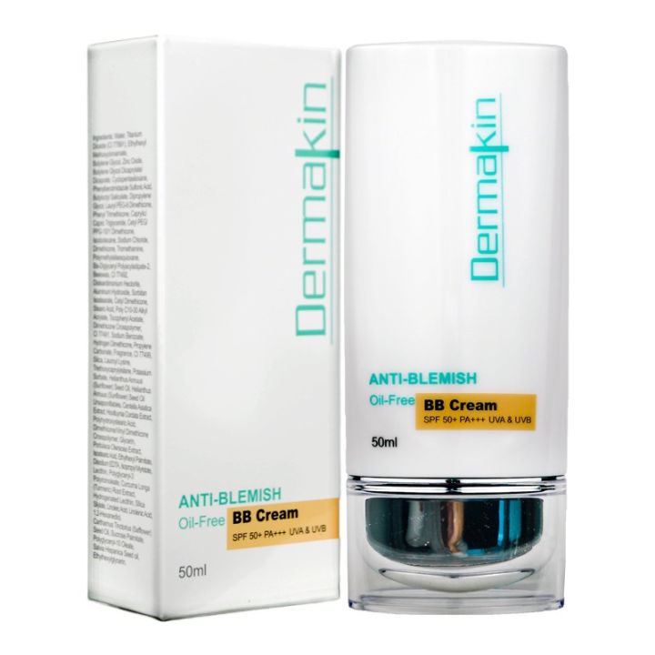 Dermakin Anti-Blemish Oil-Free BB Cream SPF50+ PA+++ 50ml | Lazada ...