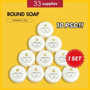 10pcs Hotel Soap 10g For Motel homestay AirBnB Guesthouse Budget Hotel Sabun Hotel 10g