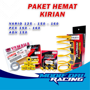 VARIO 125 Paket cvt kirian Vario 150 pcx 150 per cvt racing 1500 roller racing 12 gram racing teflon per kampas ganda vario paket upgrade cvt hemat pcx vario adv 150