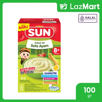 SUN Bubur Tim Soto Ayam Box 100gr