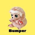 TY Toys Bumper Hedgehog Tan Belly - Mainan Boneka Hewan Landak Anak. 