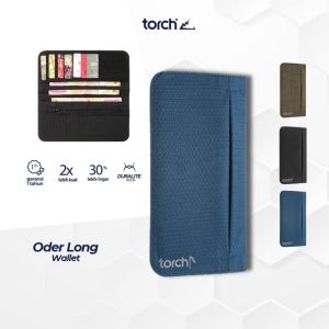 TORCH Oder Dompet Lipat Panjang Pria Wanita Kartu Tempat Uang Tahan Air Ringan - Long Wallet
