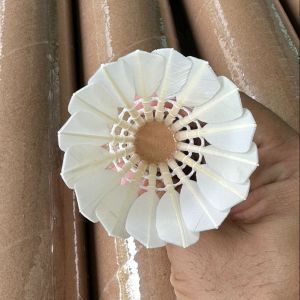 ลูกแบดมินตันขนเป็ดและลูกขนห่าน Speed 75  เกรดใช้ในการเล่นตามคอร์ดแบด ออกก๊วน มีความคงทนสูง บรรจุ 12 ลูก