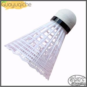 【Guoyuqiche】 5 cái homehold trong nhà bền thể thao cầu lông cầu lông nhựa nylon đào tạo bóng