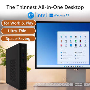Intel core Mini PC | Compact Space-Saving Desktop Computer with Intel Core i3 8GB RAM 256GB SSD | Fast & Ready for Home Office Business Use