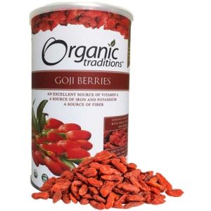 Hạt Kỷ Tử Sấy Khô Organic Traditions Mỹ 454G - Kỉ Tử Hữu Cơ Organic Nhập Khẩu Date Mới