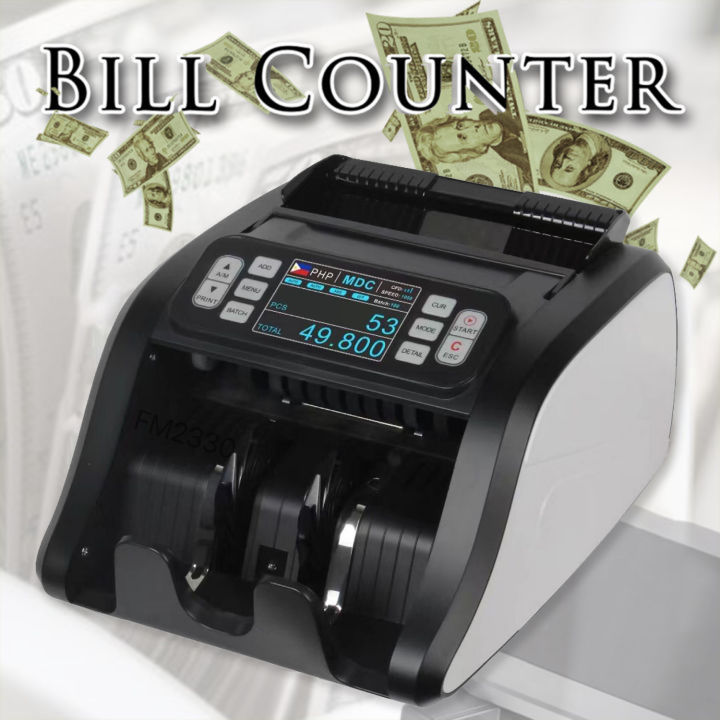 Money Counter Machine with Detector Original Money Detector For Fake ...