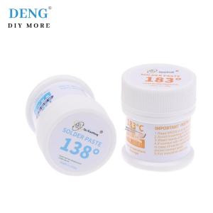 🎀🎁【Special price】Deng ประสานวางสำหรับซ่อมโทรศัพท์มือถือ CPU เมนบอร์ดประสานประสานสีเงินที่มีการวางประสาน