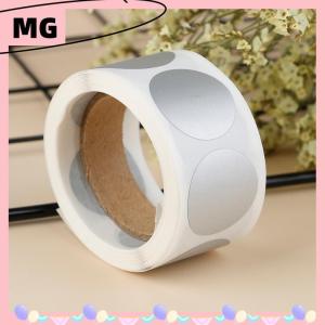 【Magical House】[ New Hot Fashion] 300Pcs Round Scratchs Off Stickers 1 Inch Scratc Off Labels Sticker