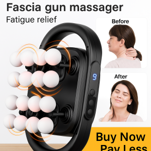 16 Head Muscle Massage Gun for YearRound Men and Women Office Workers Adults Family Sports Enthusiasts Deep Tissue Relaxation Muscle Recovery