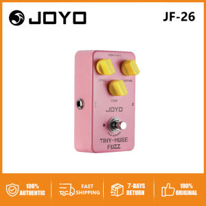 JOYO JF-26 TINY-HUGE FUZZ Sound Color Electric Guitar Effects Pedal Three Knobs True Bypass JF26