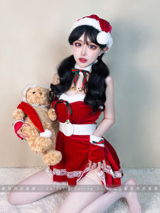 U Gonna S Giáng Sinh Quần Áo Ngủ Cho váy nữ Màu Đỏ Không Tay nâng Đồ Lót Quần Áo Ngủ Thời Trang 2025 Mới Thiết Kế Đàn Hồi Đảng Món Quà Giáng Sinh