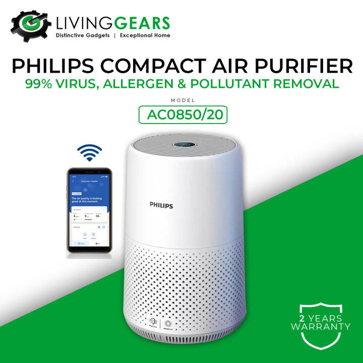 Philips series 800 compact deals air purifier