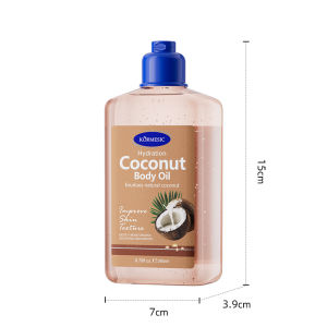 【Ready Stock】24小时内发货!Pure Extra Virgin Coconut Oil /Rose / Cocoa Herba Premium Quality Body Oil Minyak Badan Skin Care 260ml椰子油身体油