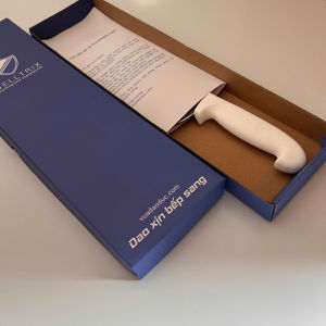 Dao thái Moon Cook 21 đẹp sang trọng mũi tròn an toàn khi sử dụng