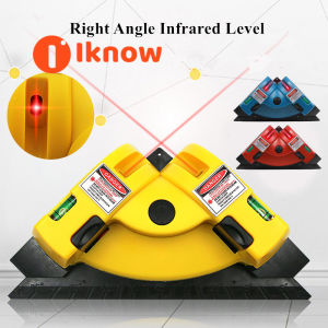 I Know Máy Đo Góc Laser 90 Độ Đặt Gạch Máy Đo Đường Đất Góc Vuông Gắn Gạch Dụng Cụ Dán Gạch Máy Đo Mức Gạch Dán