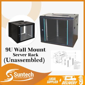 TC-9U-600 / 9U Server Rack/Network Cabinet/Data Rack (UNASSEMBLED) With Server Tray