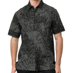 Kemeja batik pria fashion
