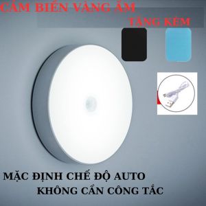 Đèn led cảm biến cơ thể treo tường tủ bếp RGB đa màu sắc