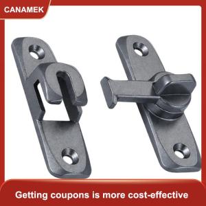 【CANAMEK】 90 độ tủ khóa móc thép không gỉ Latch cửa sổ ngăn kéo chống gỉ Heavy Duty