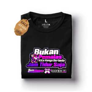 ATASAN KAOS TSHIRT BAJU DISTRO PASUKAN CUKUP PEKERJA KERAS cotton combed 24s