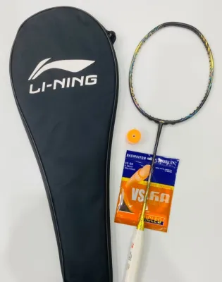 Vợt Cầu Lông Lining Axforce 100 90 80 70 Khung Cacbon Lực Căng Max 13kg Tặng Công Căng Vợt + Bao Đựng Vợt + Quấn Cán