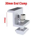 [DHGO] Adjustable Solar End Clamp for Photovoltaic Installation on RVs and Boats. 
