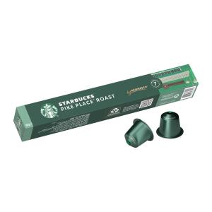 Starbucks Pike Place Roast by NESPRESSO coffee - 10 Capsules