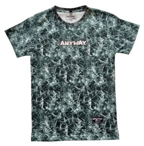 Anyway Kaos Anak "Anyway " Tie Dye Green 039