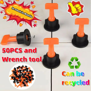 50Pcs Tile levellers Mini Level Wedges Alignment Tile Spacers for Wall Floor Tiles Construction Tool