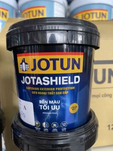 Sơn nước ngoại thất Cao Cấp Jotun JOTASHIELD // Bền màu tối ưu (1lít/5) có độ bền màu lên tới 12 năm.