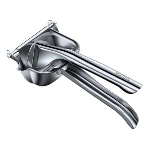 MICACOH Hand Press Hand Lemon Squeezer Stainless Steel Labor Saving Orange Juice Extractor Easy to Clean Max Extraction Manual Juicer Home Kitchen