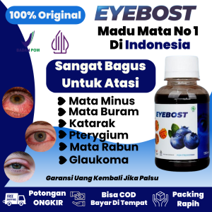 Obat Mata Buram Eyebost Madu Herbal Mengurangi Mata Minus Paling Ampuh Ekstrak Bilberry