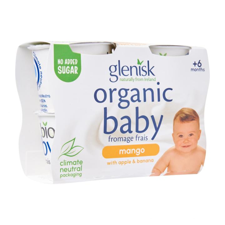 Glenisk Organic Baby Mango Sugar Free Yogurt Lazada Singapore