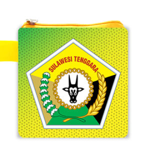 Mini Wallet Logo Provinsi (JUAL PER 5PCS) Berbagai Macam Provinsi Indonesia Dompet Koin Souvenir Suvenir Oleh Oleh