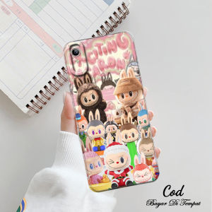 Softcase VIVO Y91C / Y1S Cassing Case Hp Series Pro Camera Gambar LABUBU 4 TERBARU New Cassing Hp Softcase Fashion Lembut - Imut - Lucu Pelindung Camera Silikon Lembut Terbaru Untuk Wanita - Pria - Dewasa - Remaja COD BAYAR DI TEMPAT