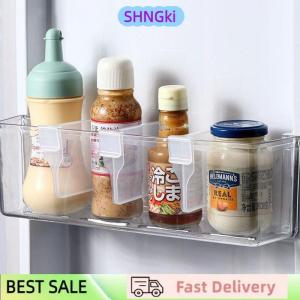 SHNGki 10 Pcs Refrigerator Partition Board Storage Retractable Plastic Divider Adjustable Partition Splint Kitchen Bottle Can Organizer