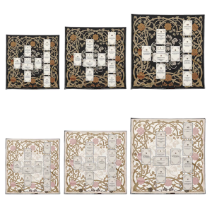 Elegant Tarots Table Cover Decorative Tarots Fabric Astrologys Table Cover for Travel Mysticism Enthusiasts Present