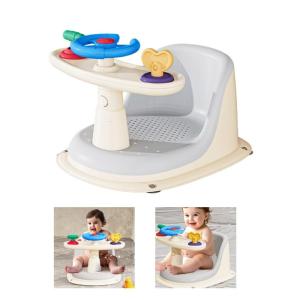 Easy to Remove Bathtub Chair Infant Bathtub Seat Baby Bath Seat for Sit-Up Bathing Provides Backrest Support for Baby