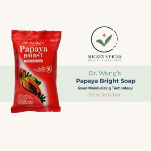 Dr. Wongs Papaya Bright Whitening Soap 60g with Niacinamide & B-Resorcinol IPI