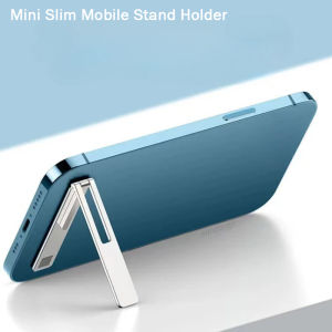 NMMC Universal Mini Metal Alloy Magnetic Kickstand Foldable Mount Phone Holder