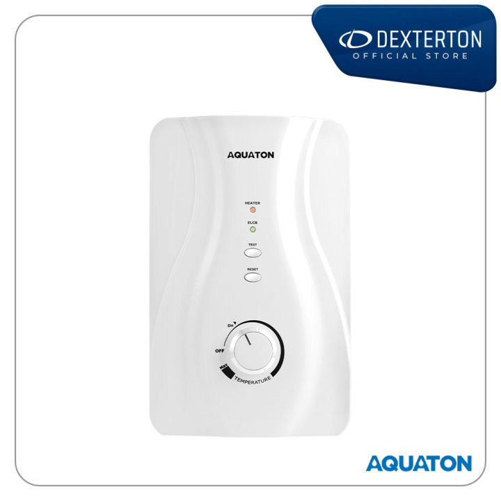 Aquaton Instant Water Heater Single Point with 5-way Handspray