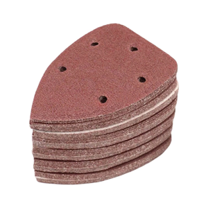 Professional 30Pcs Sheet Mouse Detail Sander Sandpaper 5 Hole Pattern for Woodworking and Metal Finishing