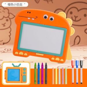 Painting Tablet Kids Drawing Board whiteboard Board For Kids Early education educational toys 1 to 3 years old magnetic building blocks Kids Whiteboard With Stand For Kids