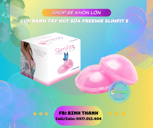 Cup rảnh tay Freemie SlimFit 5 chính hãng