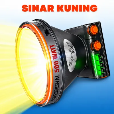 Senter Kepala Selam Transparan 500 Watt JINLONG JL-909 Super Terang Tahan 20Jam Headlamp Anti Air 15.000mah + Casan USB Headlamp Super Bright Tahan Lama ~ FSS